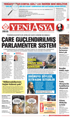 Cover of Yeni Asya