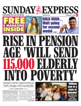 Cover of Sunday Express