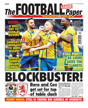 Cover of The Football League Paper
