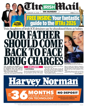 Cover of The Irish Mail on Sunday