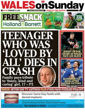 Cover of Wales On Sunday