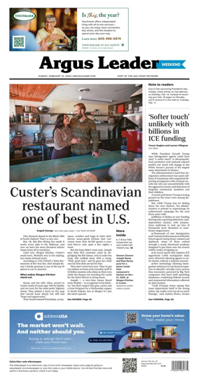 Cover of Argus Leader