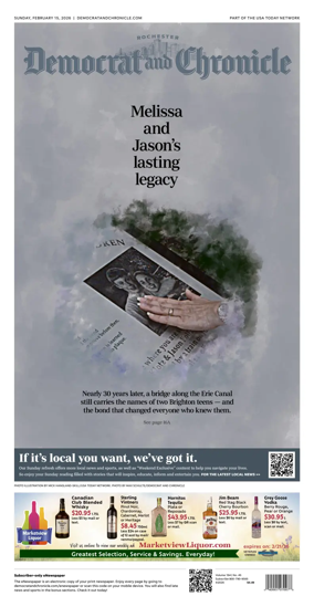 Cover of Democrat and Chronicle