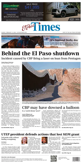 Cover of El Paso Times