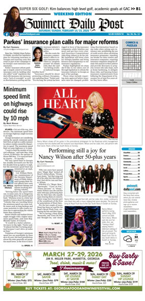 Cover of Gwinnett Daily Post