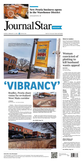 Cover of Journal Star (Peoria)