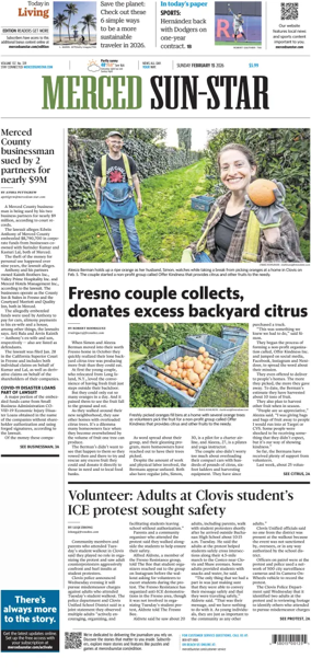 Cover of Merced Sun-Star (Weekend)