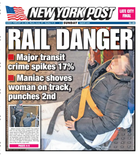 Cover of New York Post