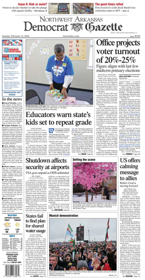 Cover of Northwest Arkansas Democrat-Gazette