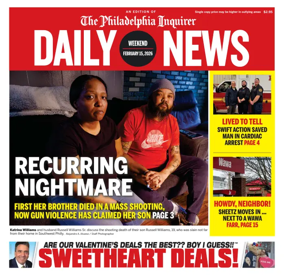 Cover of Philadelphia Daily News