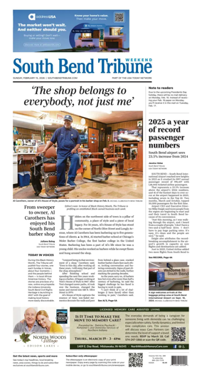 Cover of South Bend Tribune
