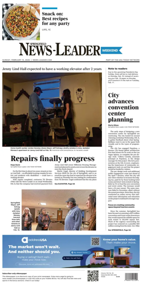 Cover of Springfield News-Leader