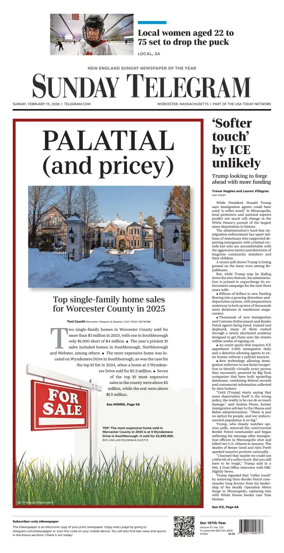 Cover of Telegram & Gazette