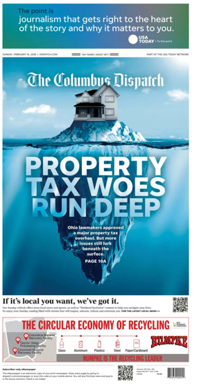 Cover of The Columbus Dispatch