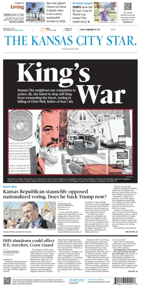 Cover of The Kansas City Star (Sunday)