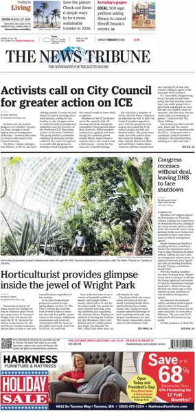 Cover of The News Tribune