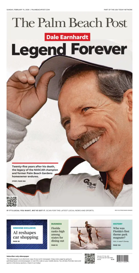 Cover of The Palm Beach Post