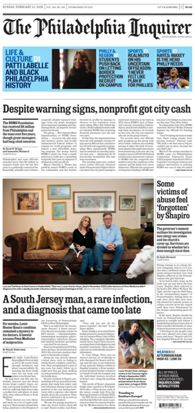 Cover of The Philadelphia Inquirer