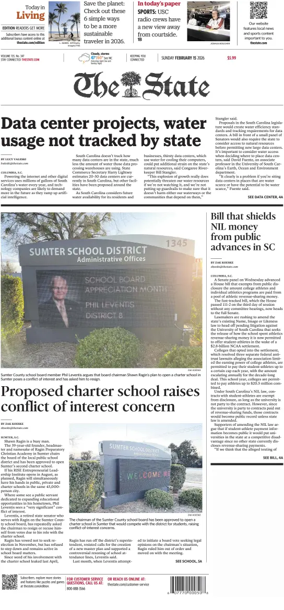 Cover of The State (Sunday)