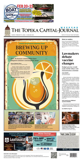 Cover of The Topeka Capital-Journal