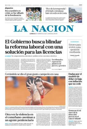 Cover of La Nacion