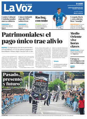 Cover of La Voz del Interior