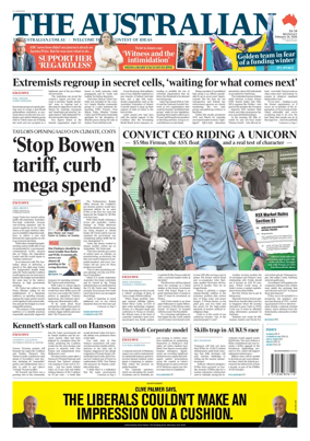 Cover of The Australian