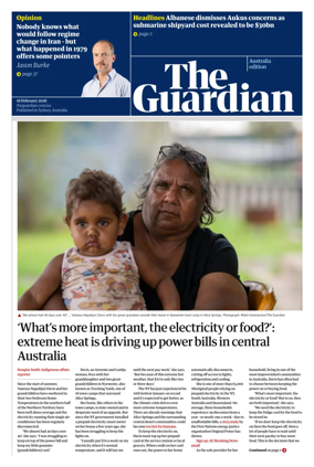 Cover of The Guardian Australia