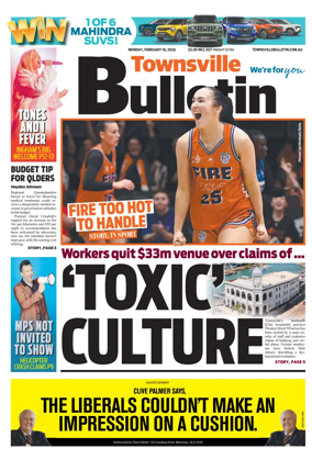 Cover of Townsville Bulletin