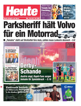 Cover of Heute - Wien Ausgabe