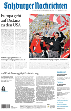 Cover of Salzburger Nachrichten