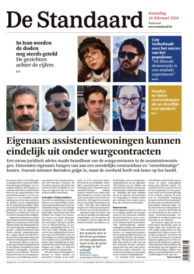 Cover of De Standaard