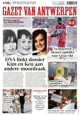 Cover of Gazet van Antwerpen Stad en Rand