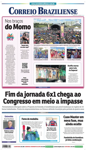 Cover of Correio Braziliense