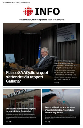 Cover of Radio-Canada Info