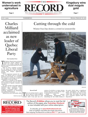 Cover of Sherbrooke Record