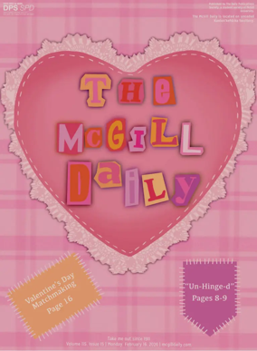Cover of The McGill Daily