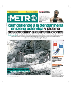Cover of Publimetro Chile