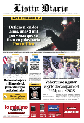 Cover of Listin Diario