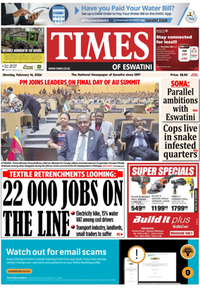 Cover of Times of Eswatini