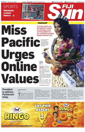 Cover of Fiji Sun