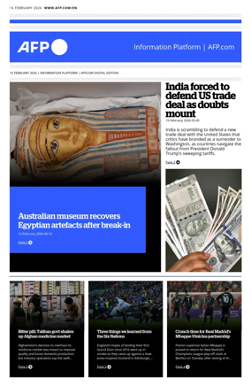 Cover of AFP English