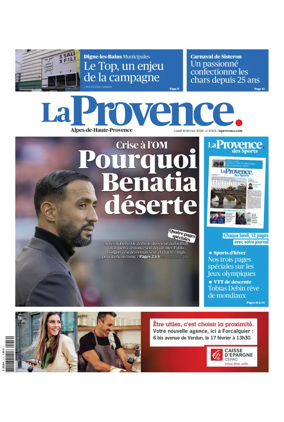 Cover of La Provence Alpes-de-Haute-Provence
