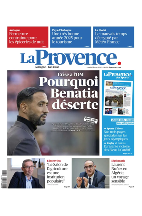 Cover of La Provence Aubagne-La Ciotat