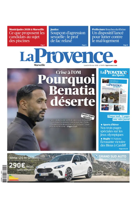 Cover of La Provence Marseille