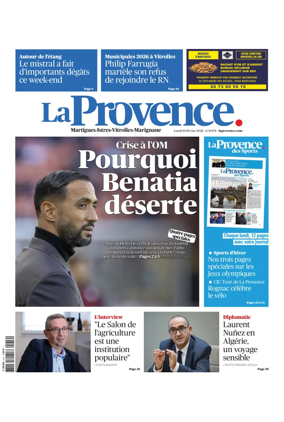 Cover of La Provence Martigues-Istres-Vitrolles-Marignane