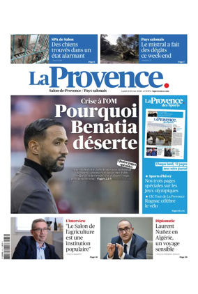 Cover of La Provence Salon-de-Provence / Pays salonais