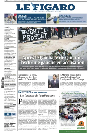Cover of Le Figaro