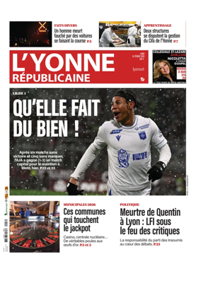 Cover of L'Yonne Republicaine