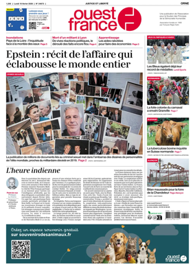 Cover of Ouest France (Orne)